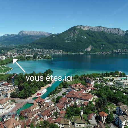 Studio Moderne, Place Parking Prive, Emplacement Ideal A 100 M Du Lac. 阿讷西 外观 照片